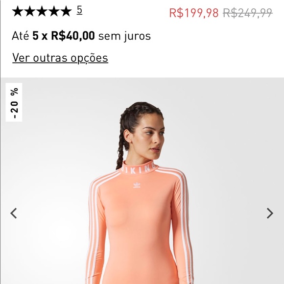 Adidas bodysuit (worn once) - Picture 7 of 8